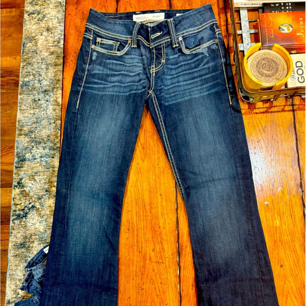 BKE Stella low rise bootcut jeans